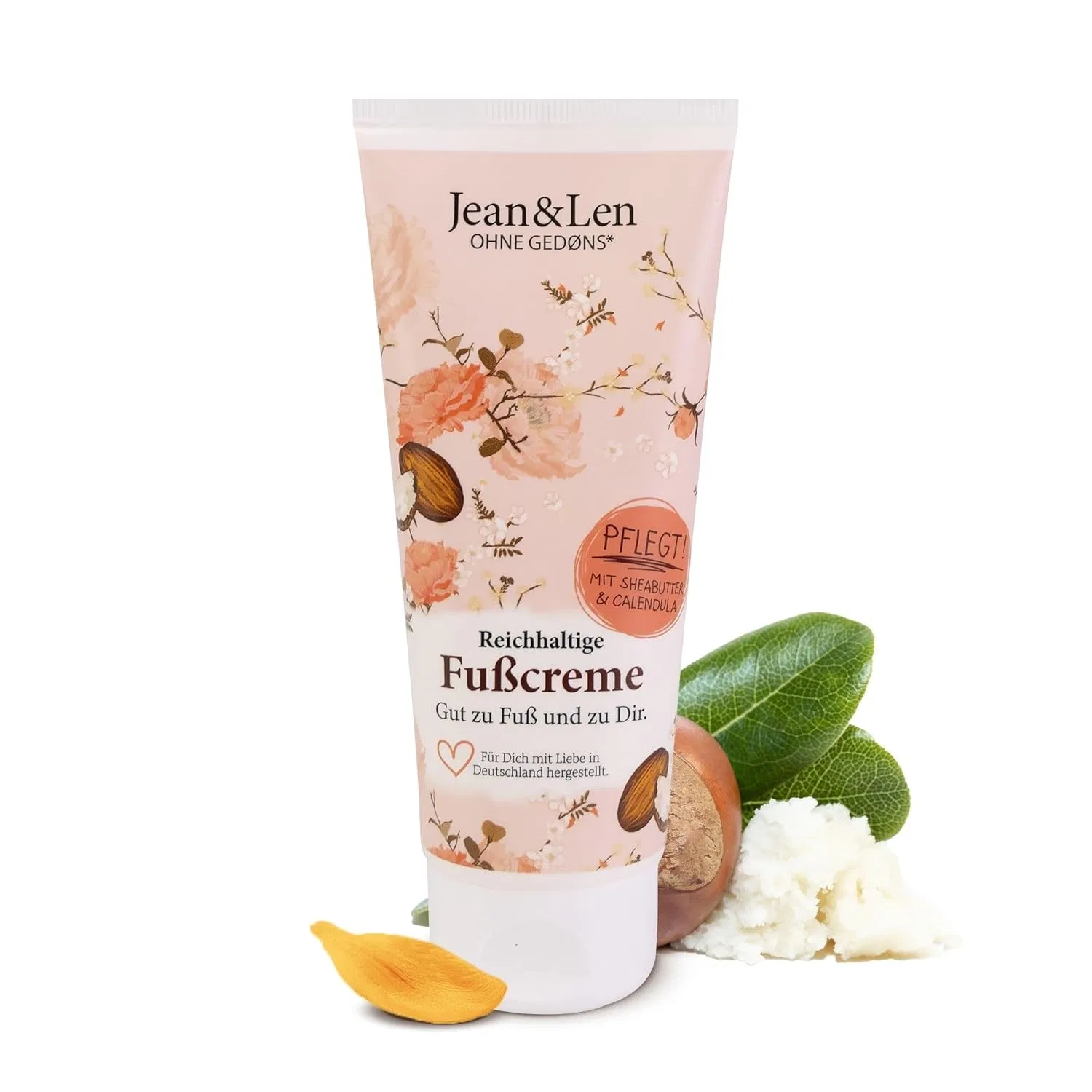 Крем для ног с маслом ши и календулой от Jean & Len Jean & Len