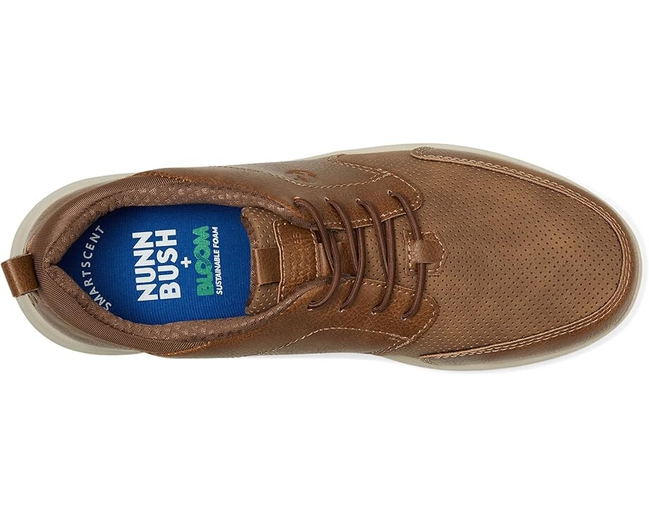 Кроссовки Nunn Bush Conway Moccasin Toe Oxford Casual Lace Up Lightweight Athletic Style, желто-коричневый — фото 2
