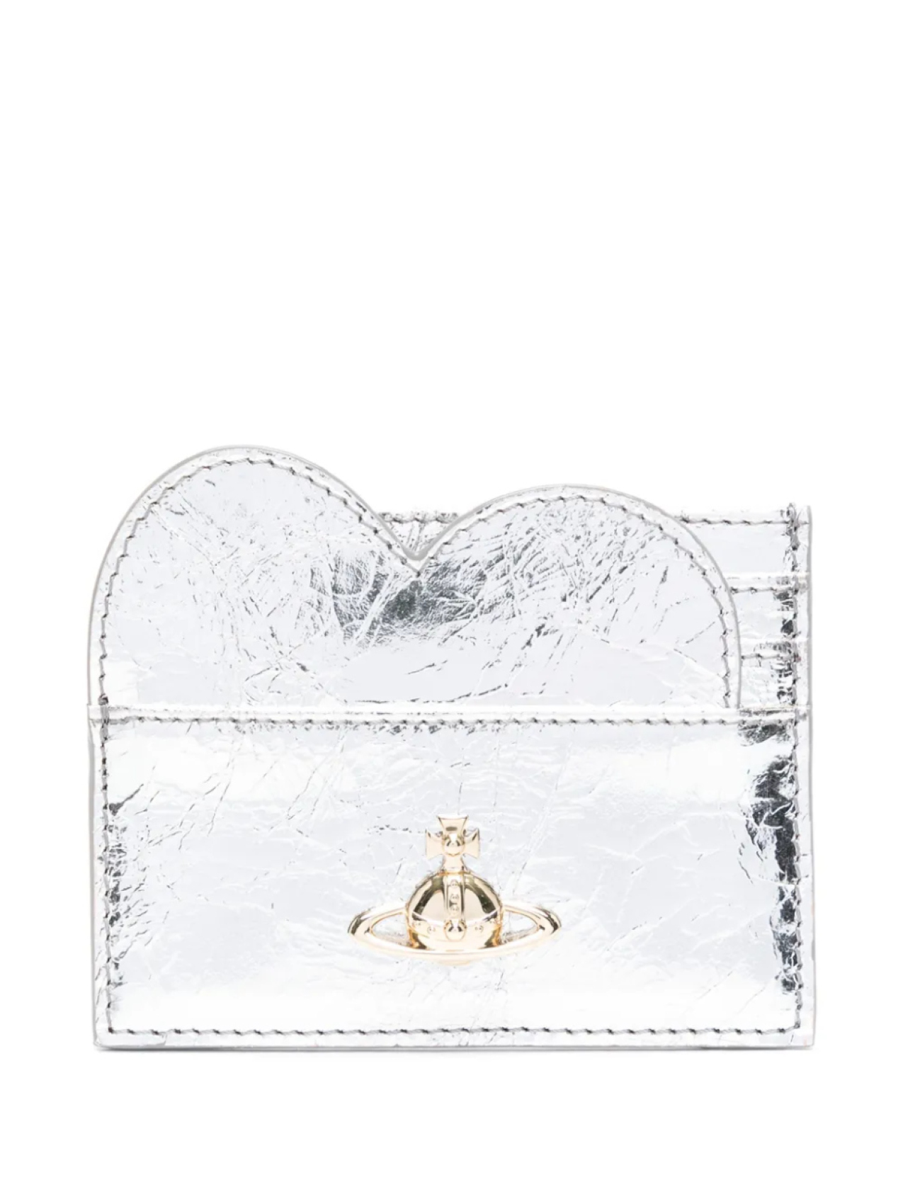 

Vivienne Westwood картхолдер с декором Orb, серебристый