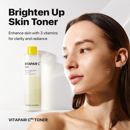 Vitapair C Glow Facial Toner — витаминный тоник для лица Nature Republic — фото 2