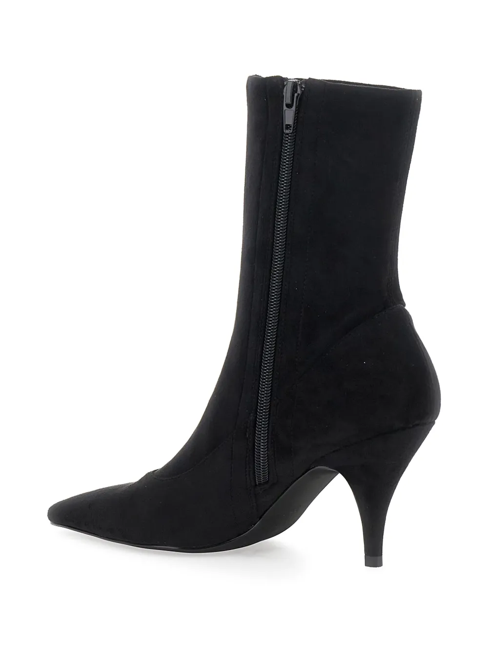 Ботинки из замши с заостренным носком Jeffrey Campbell, черный — фото 4