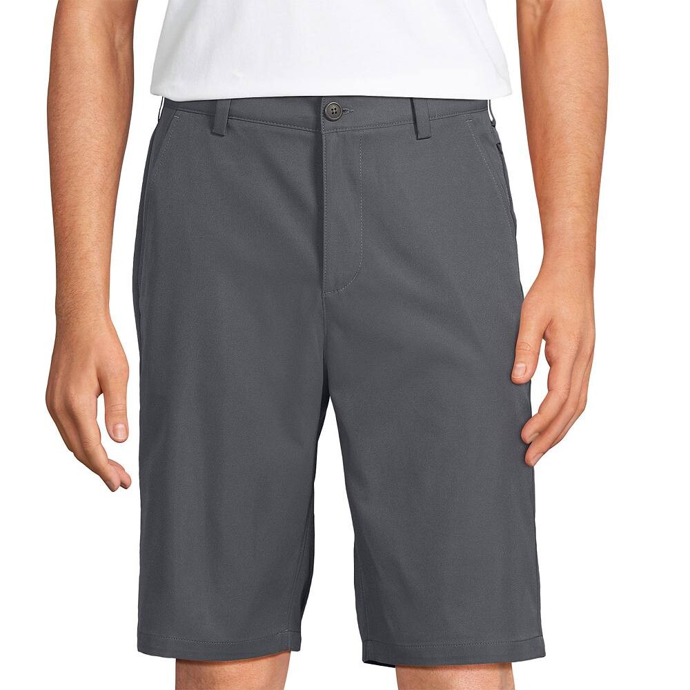

Мужские шорты чинос Lands End School Uniform Performance Lands' End, цвет Arctic Gray