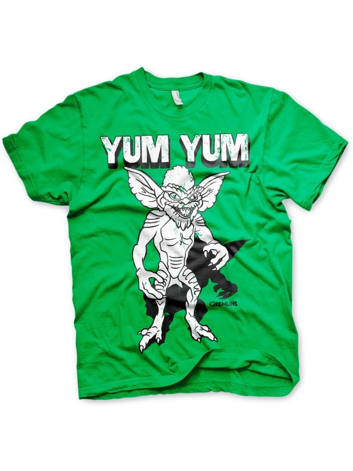 

Футболка Yum Yum T-Shirt зеленого цвета Gremlins, Зеленый, Футболка Yum Yum T-Shirt зеленого цвета Gremlins