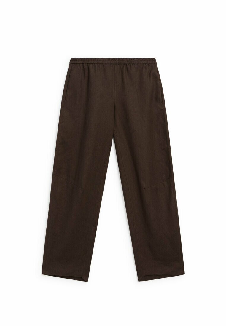 

Тканевые брюки BARREL Massimo Dutti, темно-коричневый