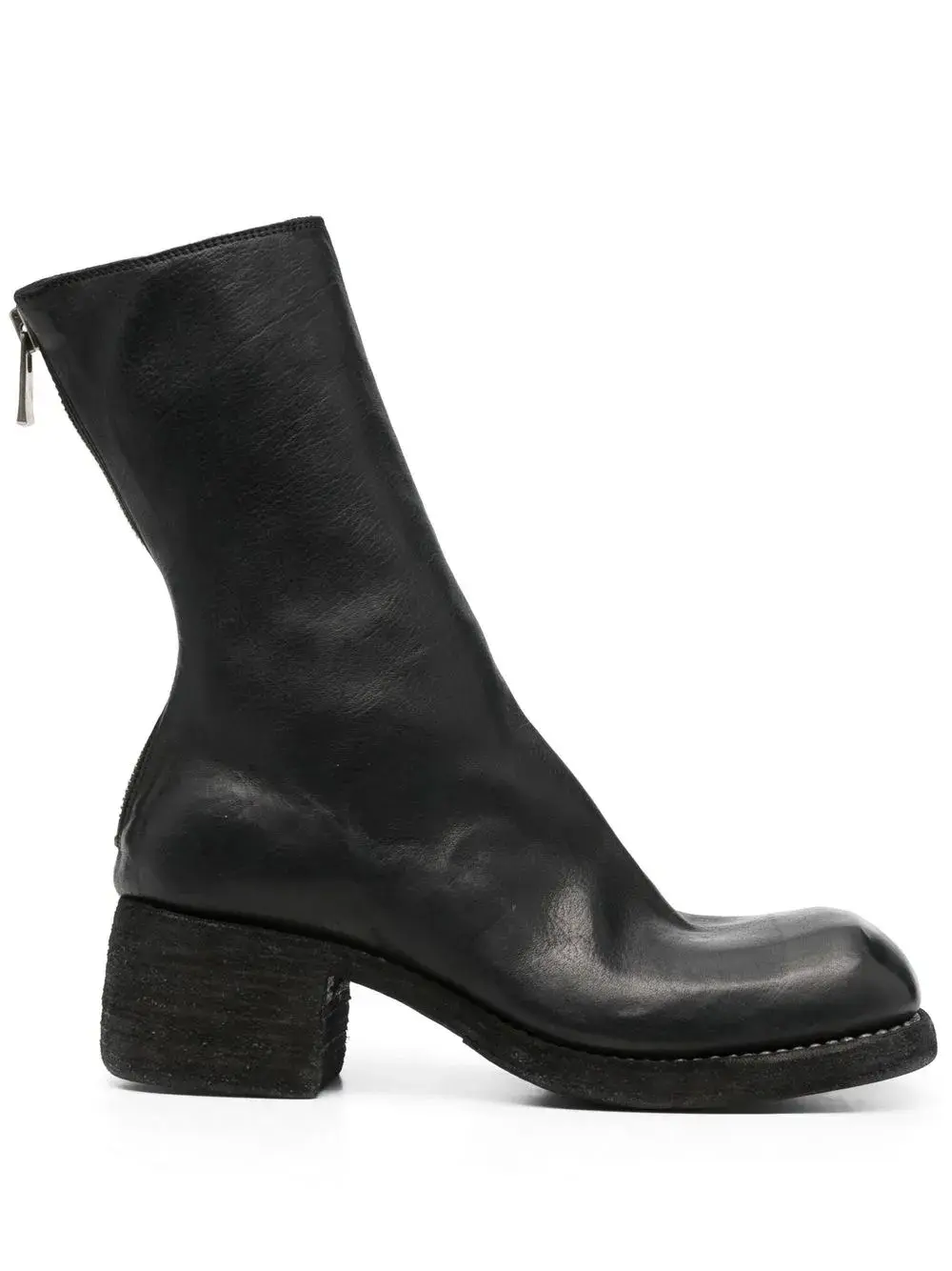 Ботинки на молнии Guidi, черный