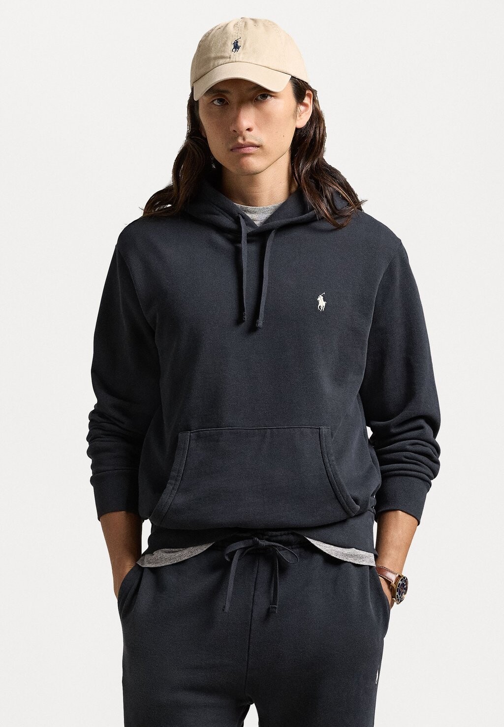 

Свитер с капюшоном LOOPBACK FLEECE HOODIE Ralph Lauren, цвет Black
