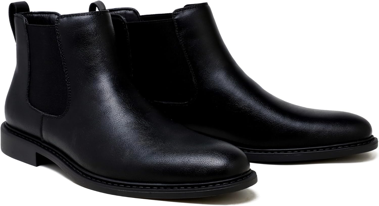 

Мужские черные ботинки Челси- удобные замшевые повседневные ботинки на каждый день Zoksove