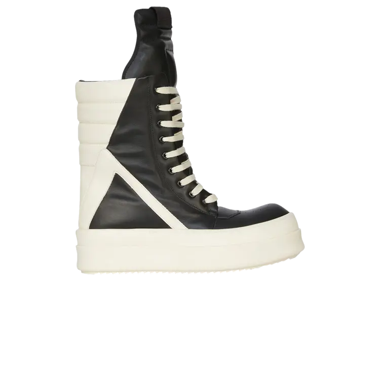 

Кроссовки Rick Owens Porterville Mega Geobasket, цвет Black Milk