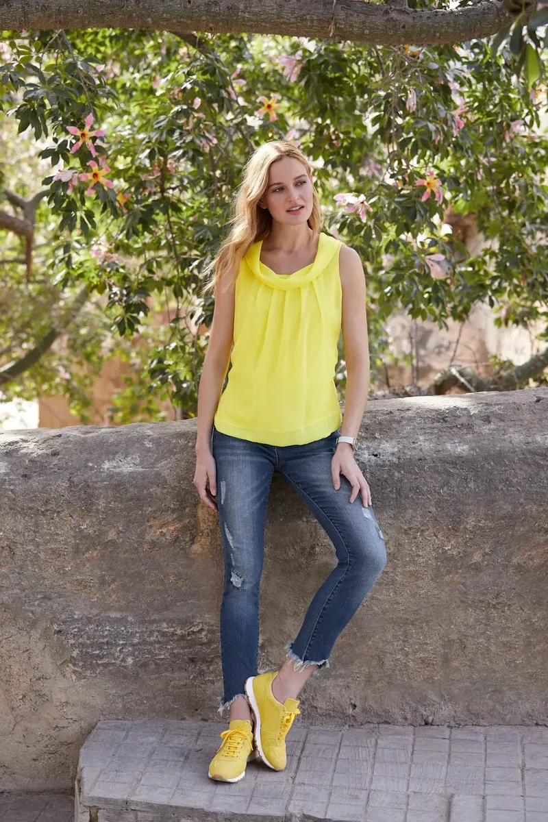 

Heine блузка топ, желтый