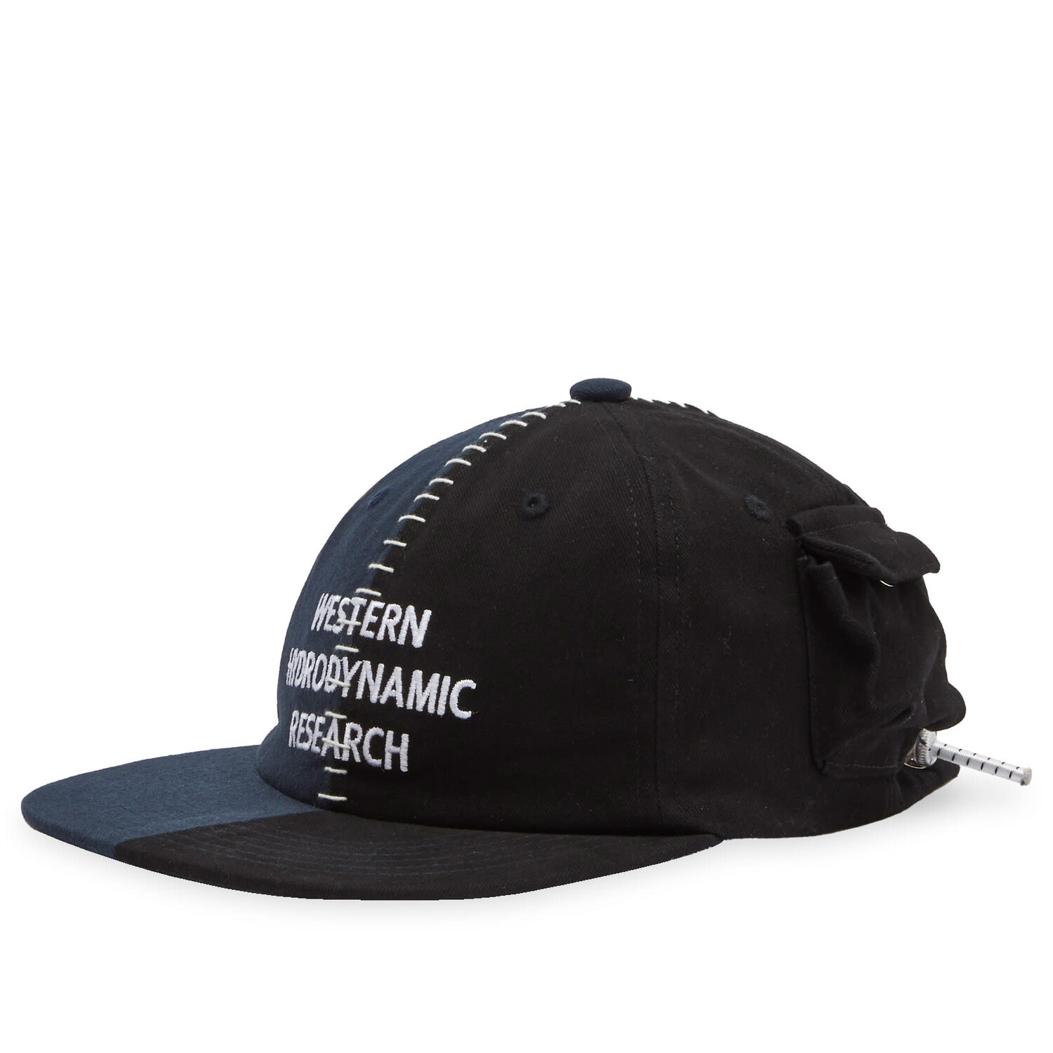 

Бейсболка Space Available X Whr Rework Pocket Cap, цвет Black & Navy Mix