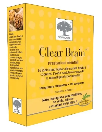 

Clear Brain 120 таблеток New Nordic