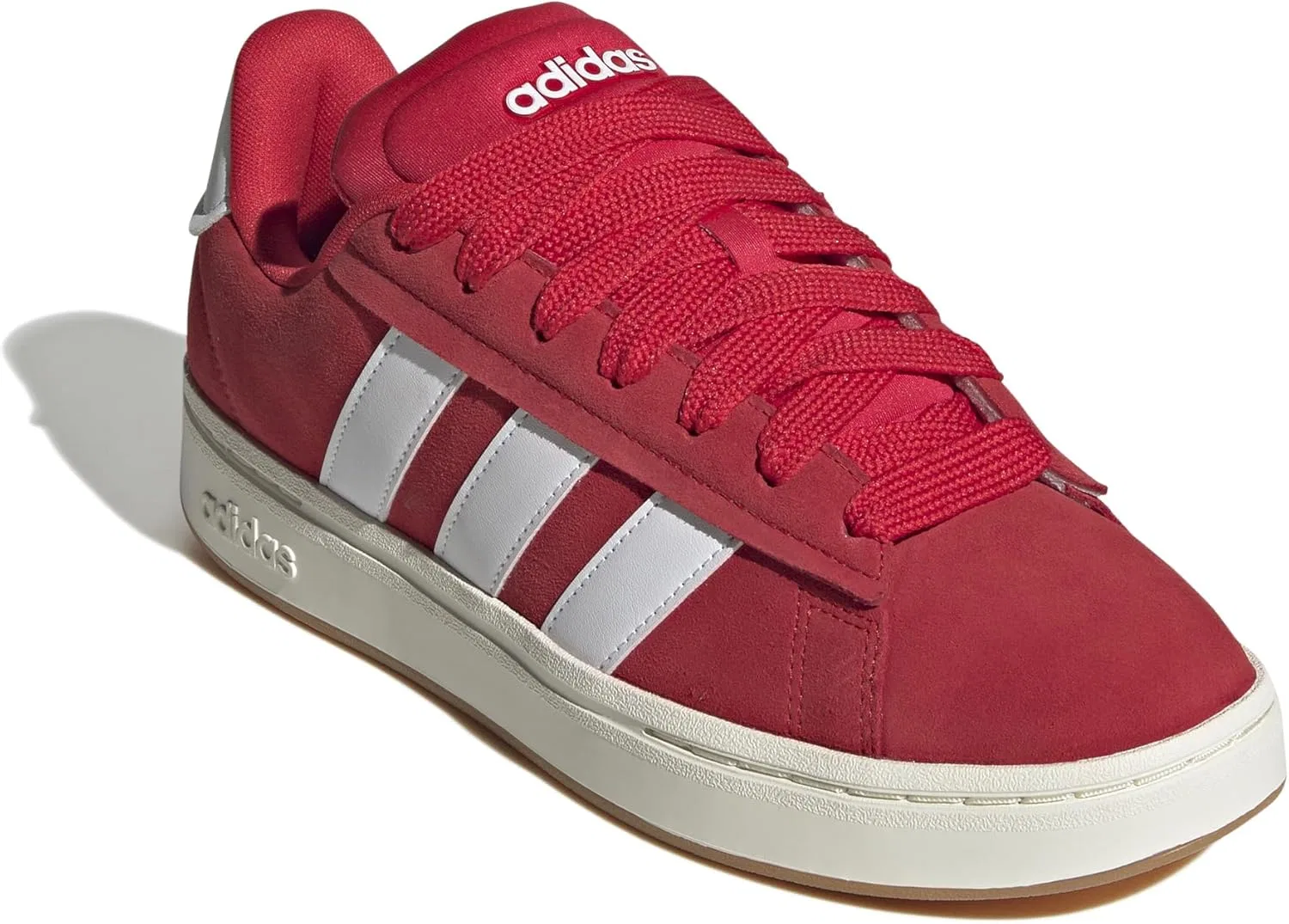 Кроссовки мужские Adidas Grand Court Alpha, Pure Ruby/White — фото 2