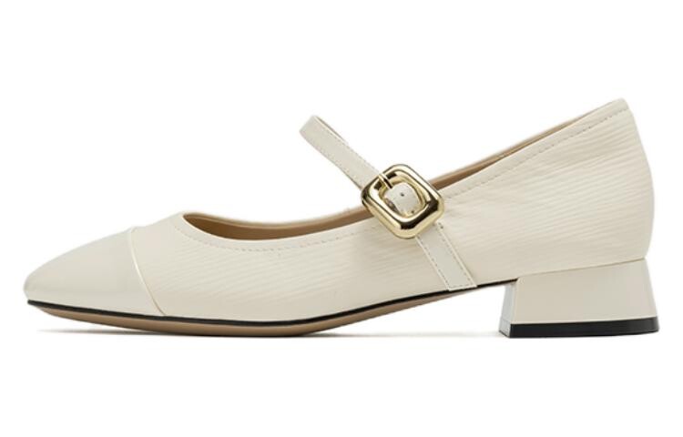 Туфли Мэри Джейн женские Off White Aokang