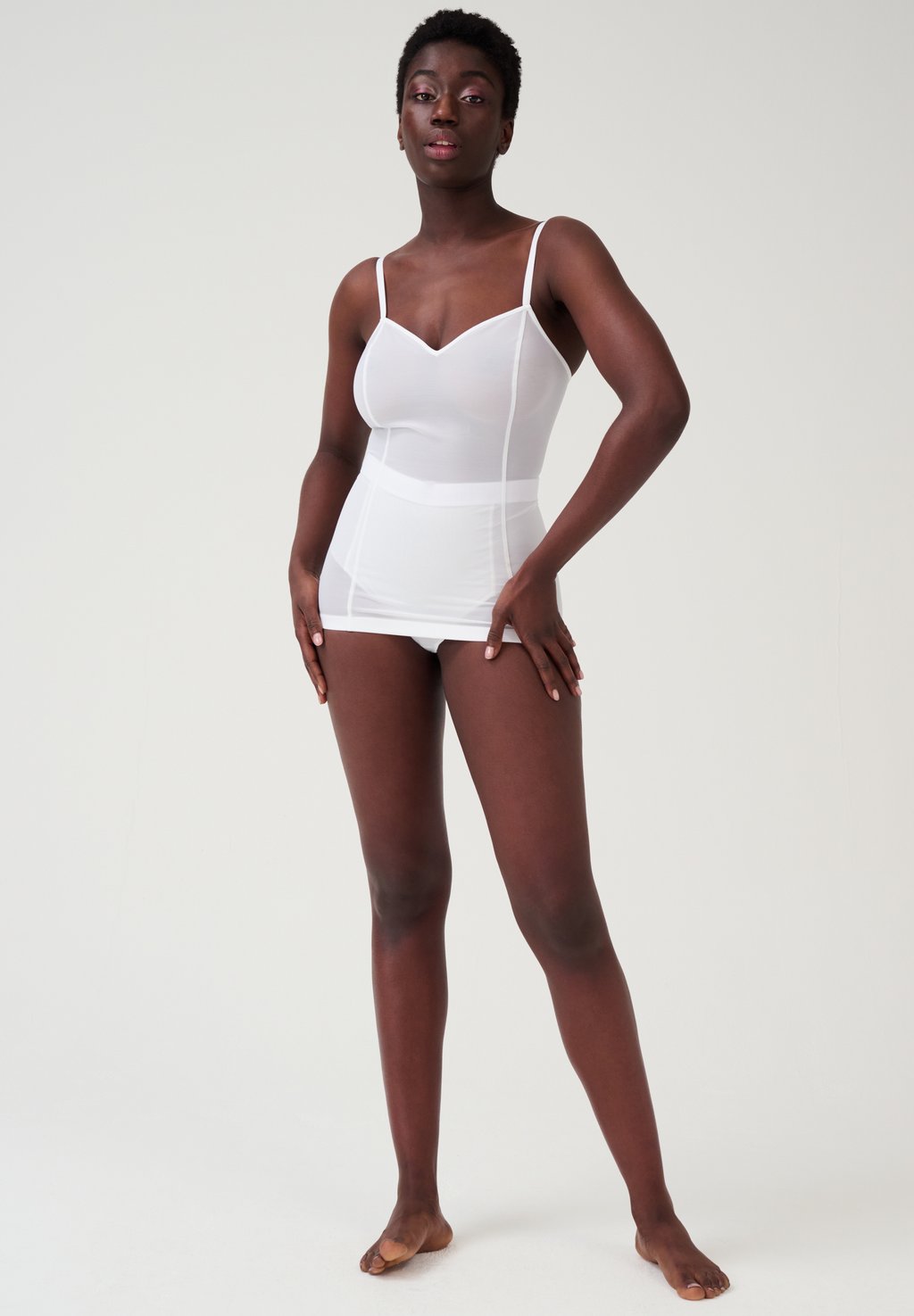 

Корректирующее белье ALL MESH STRAPPY TOP - Undershirt ITEM m6, белый