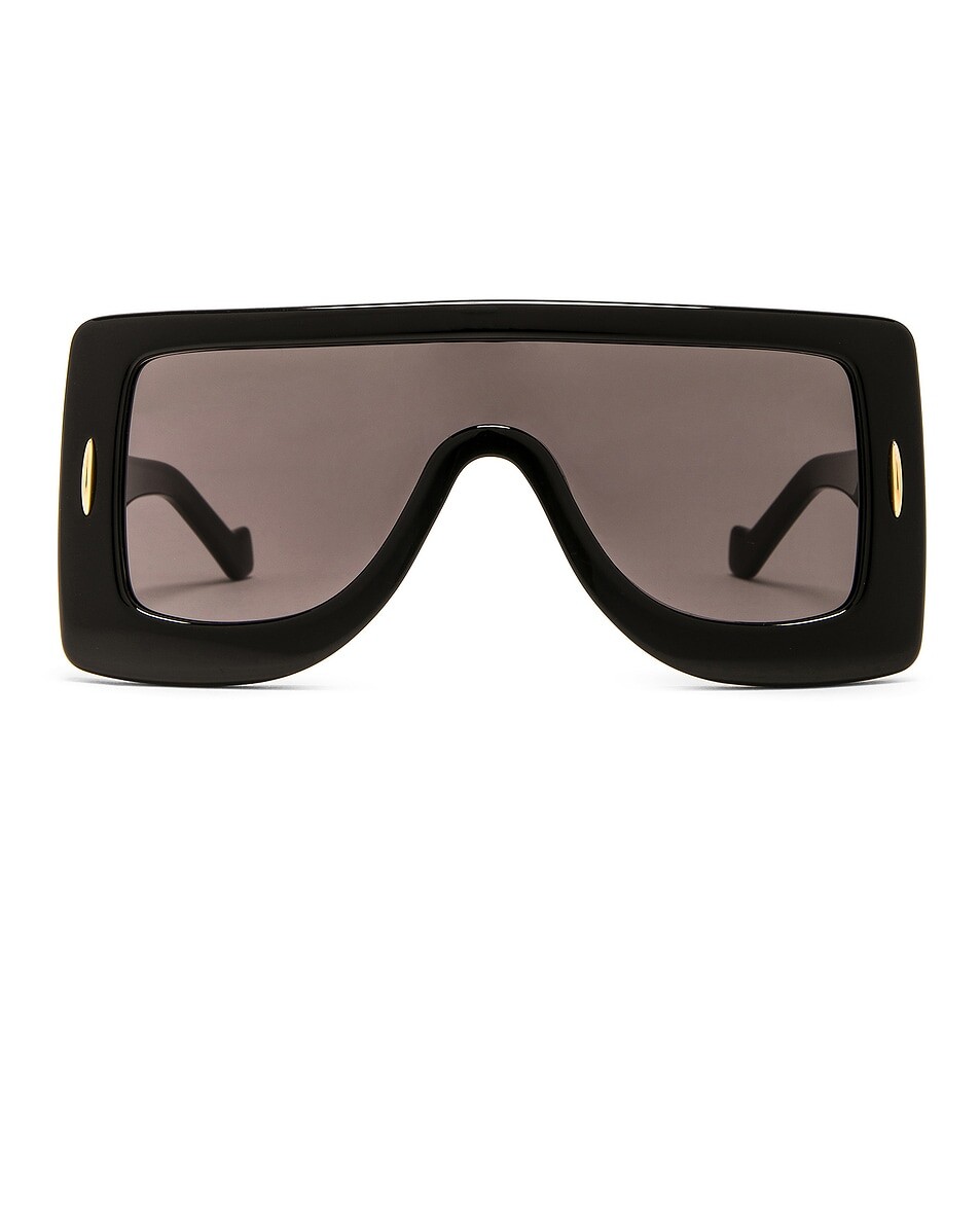 

Квадратные солнцезащитные очки Loewe, цвет Shiny Black