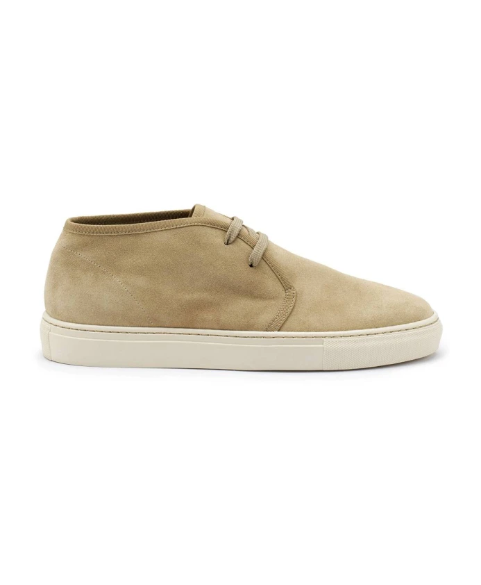 

Замшевые лоферы с отделкой из репсовой ленты. Frau, бежевый