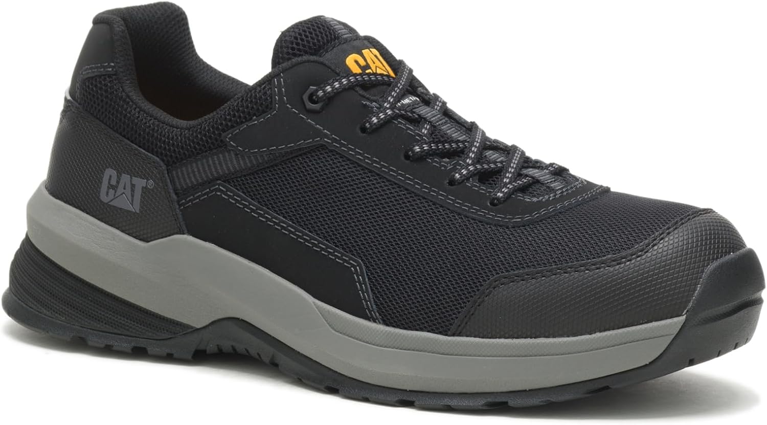 Мужские рабочие туфли CAT Footwear Streamline 2.0 с сеткой и композитным носком, черный — фото 3