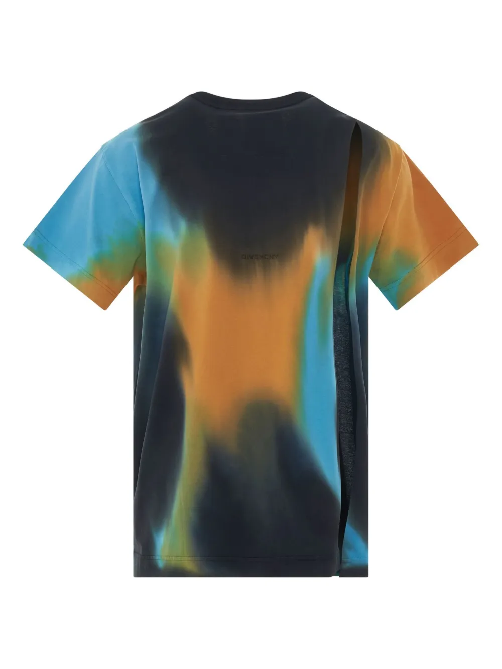 Футболка оверсайз Tiedye с вышивкой 4G Givenchy, черный — фото 2