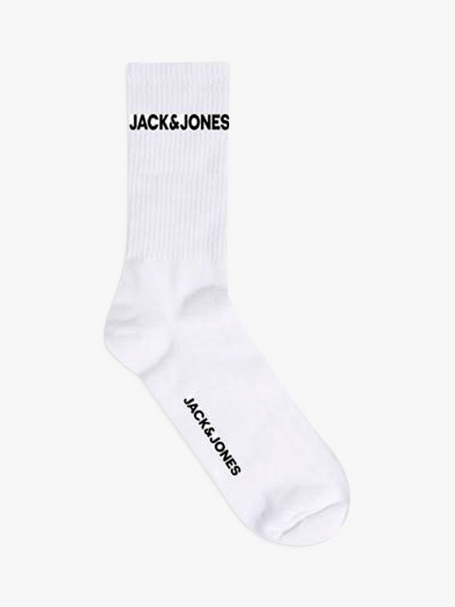 Детские спортивные носки Jack & Jones, Pack of 5, White — фото 2