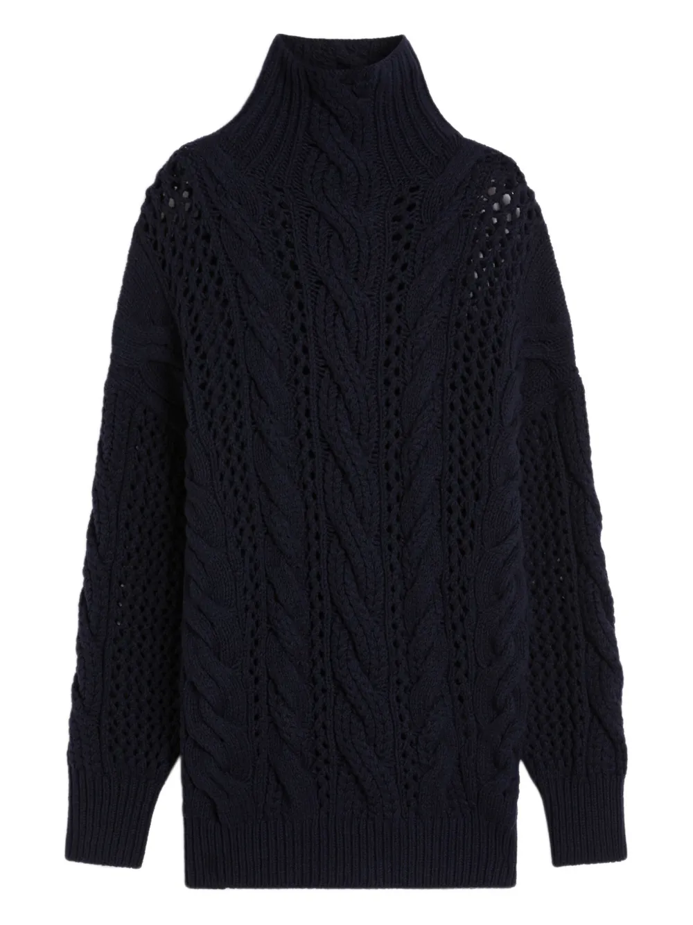 

Вязаный свитер CALCO с люверсами SPORTMAX, синий