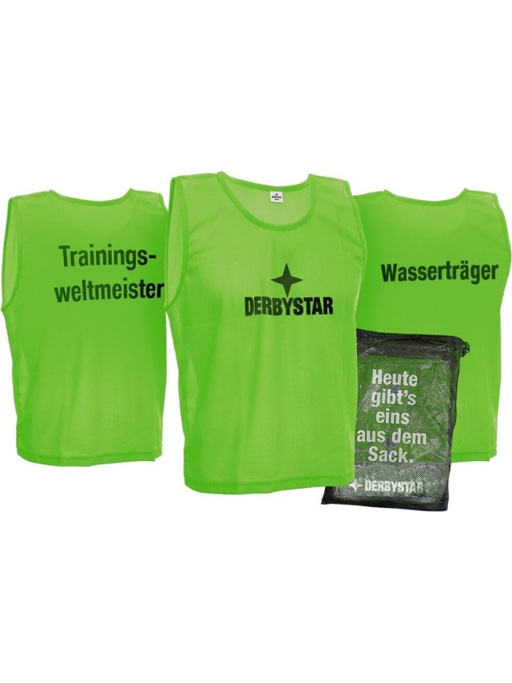 

Derbystar Футболка "Marker Shirt 10-Piece Set" зеленого цвета, Зеленый, Derbystar Футболка "Marker Shirt 10-Piece Set" зеленого цвета