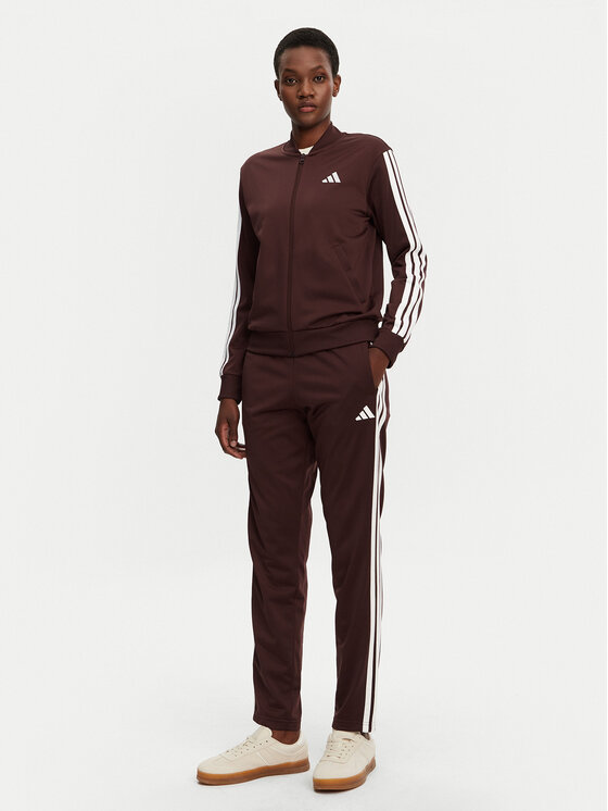 

Спортивный костюм обычный крой Essentials 3-Stripes JD2683 Adidas, коричневый