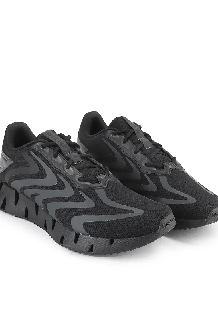 Кроссовки мужские спортивные Zig Rise Reebok, черный/серый — фото 2