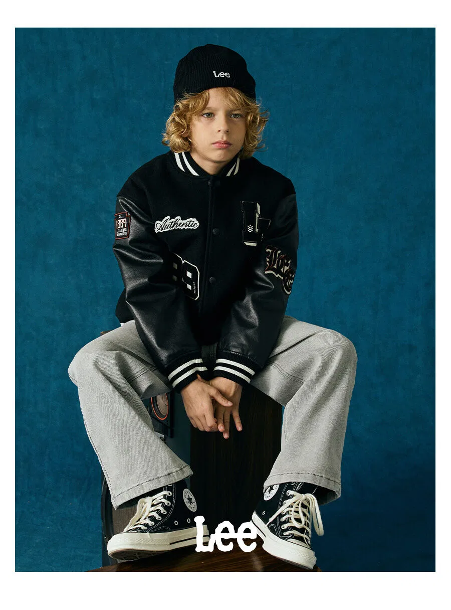Детская толстовка Essential Small Twitch, овсяная, от Lee Kids — фото 4
