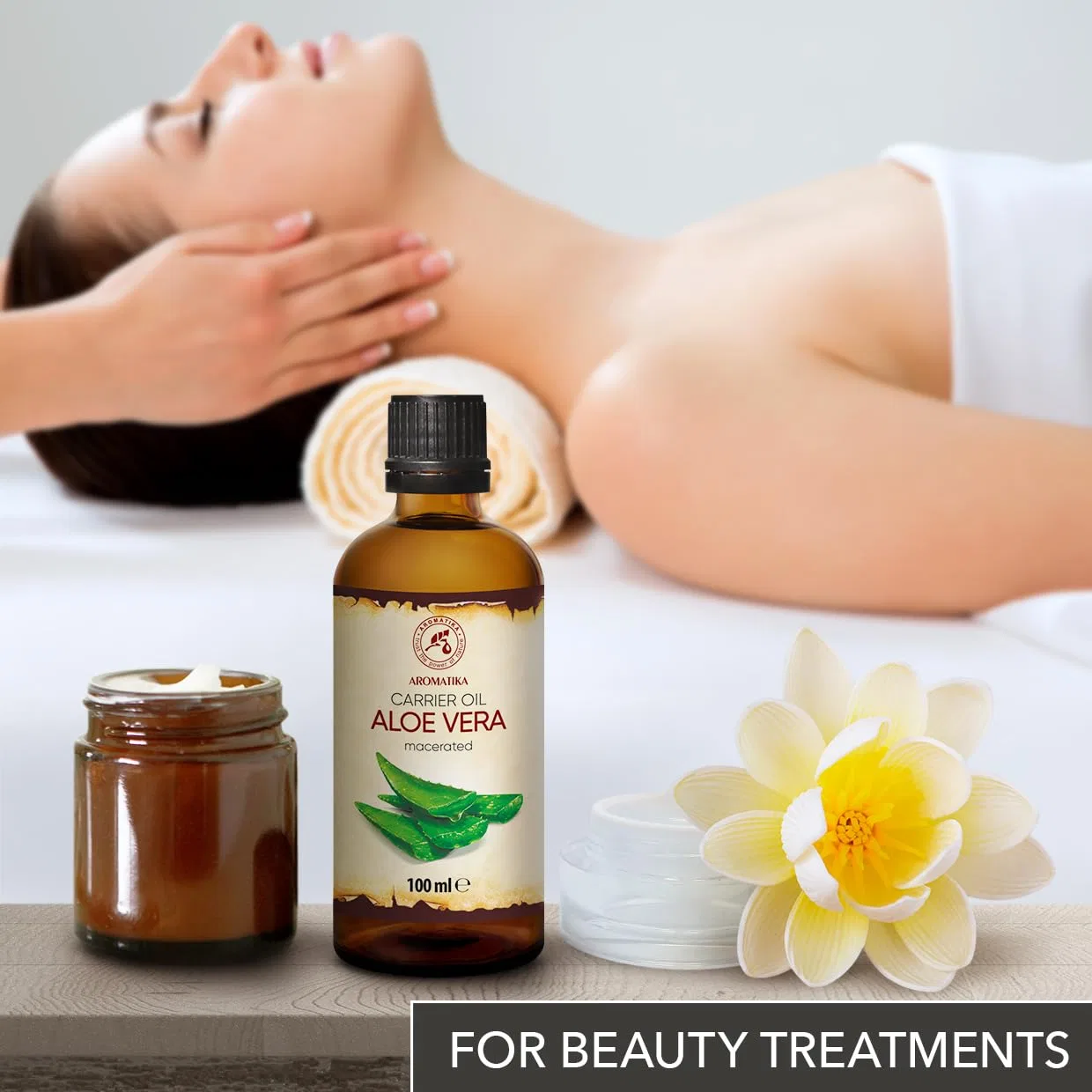 Масло для лица Aromatika Trust The Power Of Nature — Чистое масло алоэ вера Aloe Barbadensis, 100 мл — фото 4
