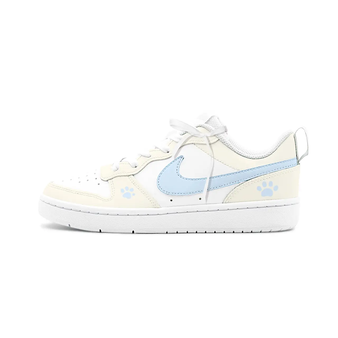 

Детские скейтерские кеды Court Borough Nike, бежевый