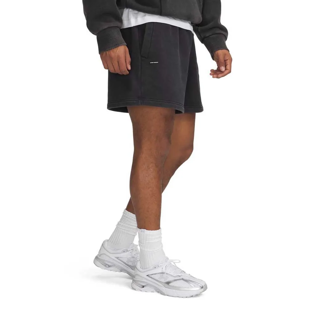 

Шорты Under Armour Icon HeavyWeight Fleece Wash, черный