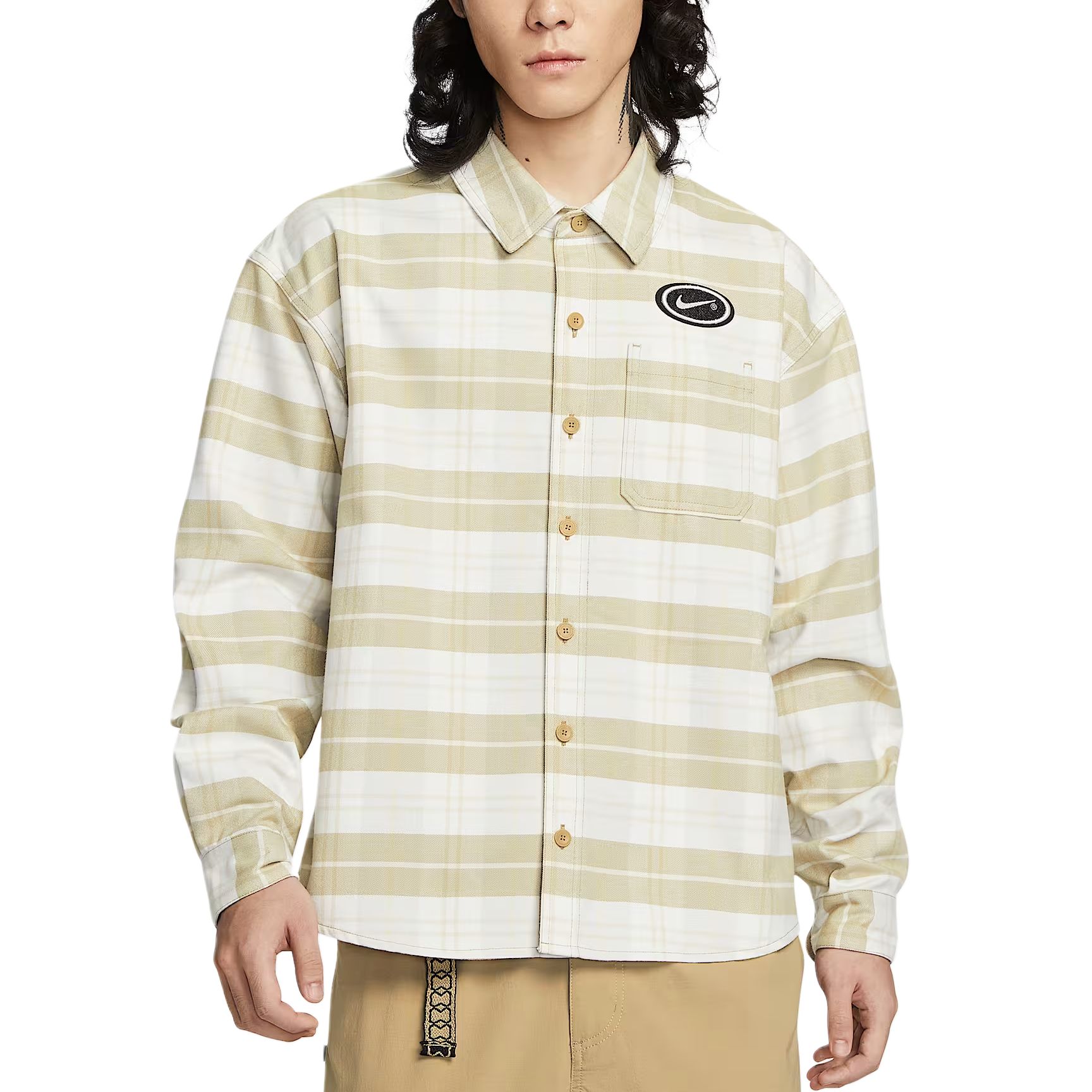 

Мужская футболка Eric Koston SB Nike, sail белый/светлый bone