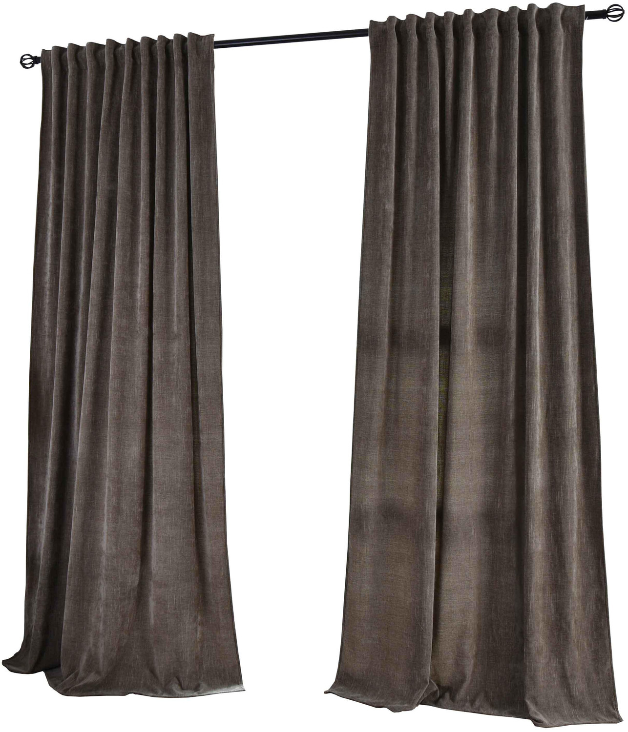 

Шторы набор Gardinenbox, оливково-зеленый