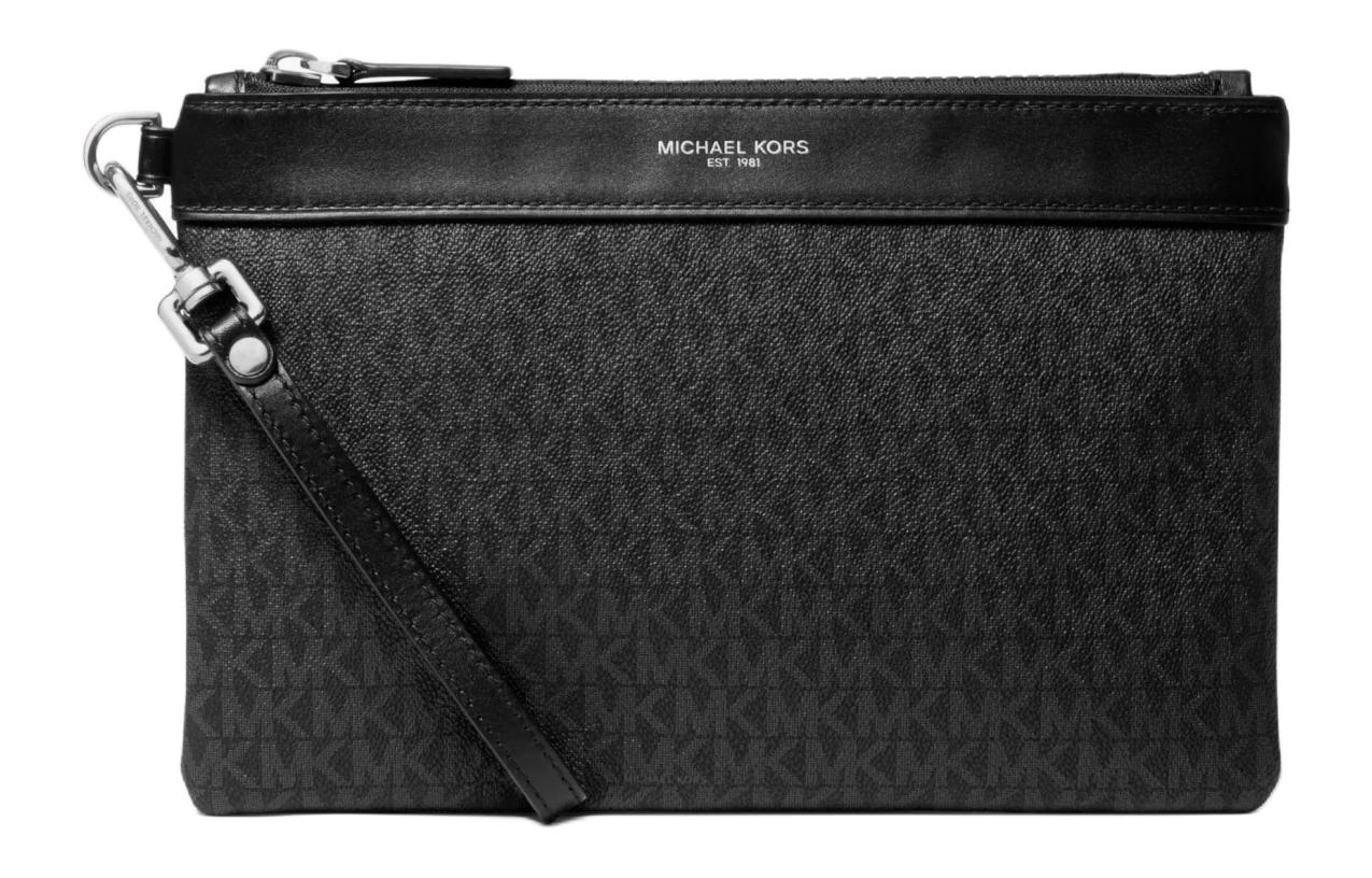 

MICHAEL KORS Монограмма Застегивающийся на молнию Дорожный мешочек