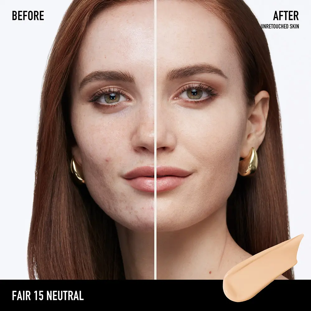 Праймер Barepro 24hr wear fondo de maquillaje líquido mate spf20 Bareminerals, цвет Fair 15 Neutral, 30 мл. — фото 3