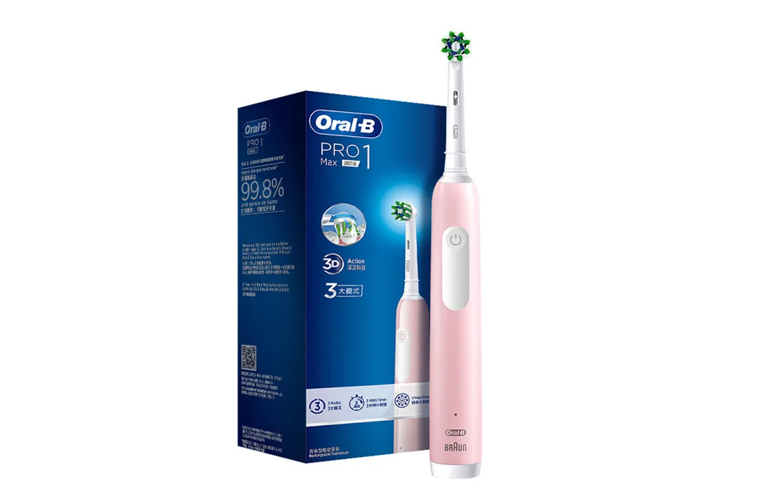 Электрическая зубная щетка Oral-B, Coral Powder — фото 4
