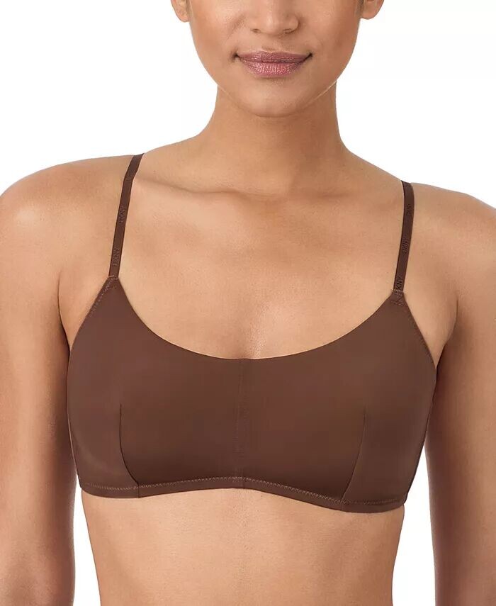 

Женский бюстгальтер без косточек Micro DK7306 DKNY, белый