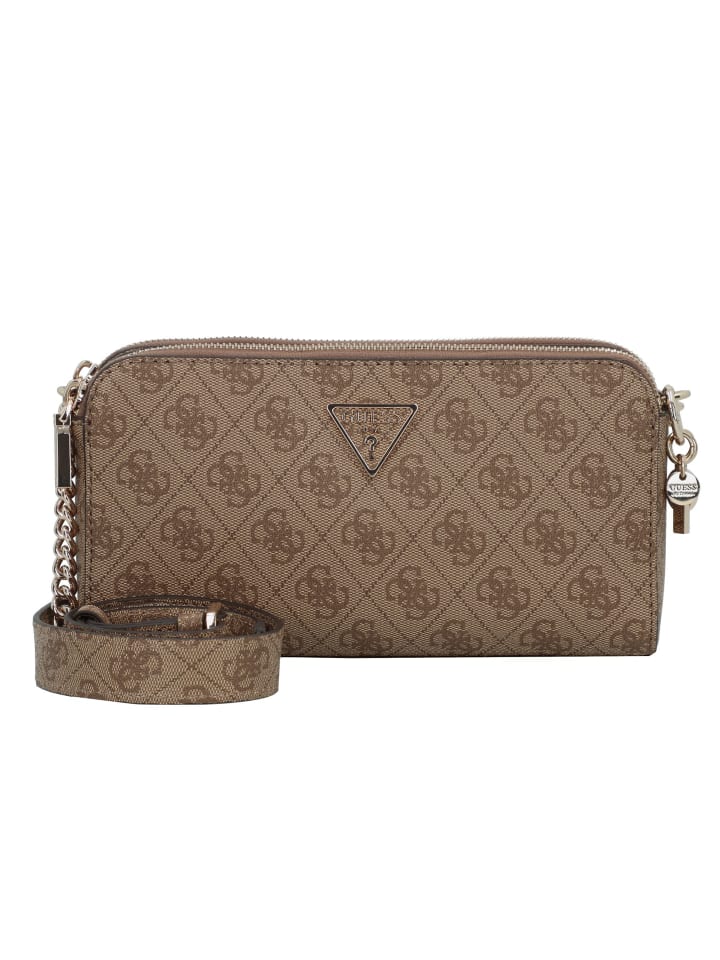 

Наплечная сумка Guess, цвет latte logo, Коричневый, Наплечная сумка Guess, цвет latte logo