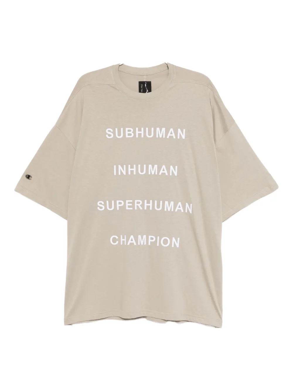 

Футболка Tommy из коллаборации с Champion Rick Owens X Champion, нейтральный