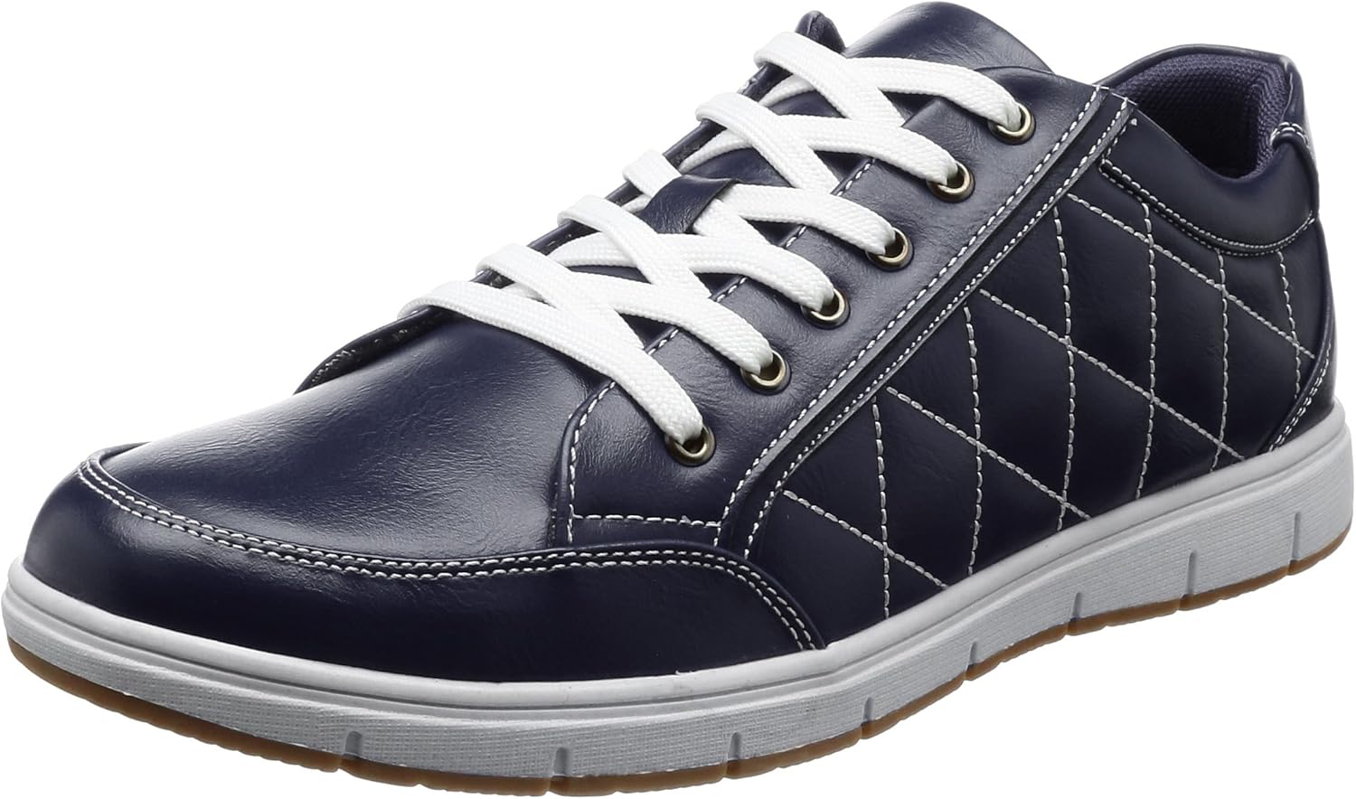 

Мужские стеганые кроссовки с боковой вставкой AAA+