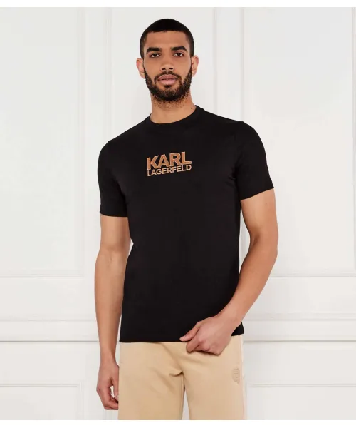 

Футболка Regular fit Karl Lagerfeld, черный