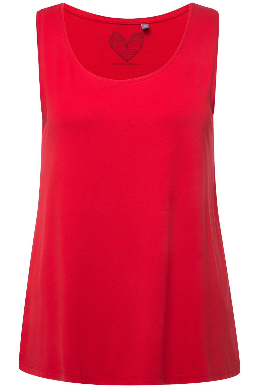 

Футболка Ulla Popken Strick Top, цвет salsa