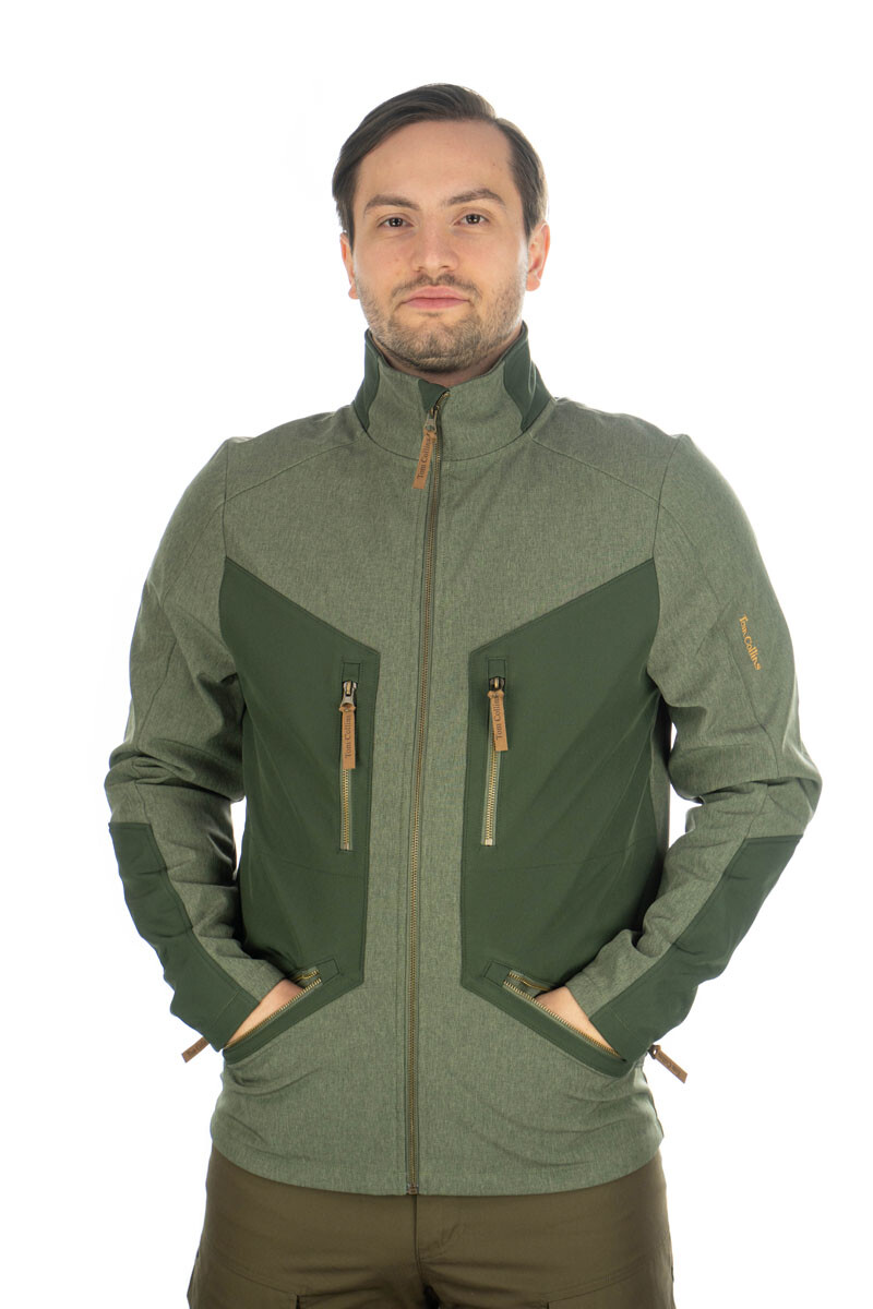 

Куртка Tom Collins Softshelljacke Gnoyod, оливковый