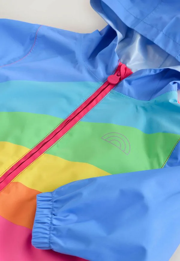 Водонепроницаемый комбинезон стандартного кроя Little Bird, Pink Rainbow — фото 4