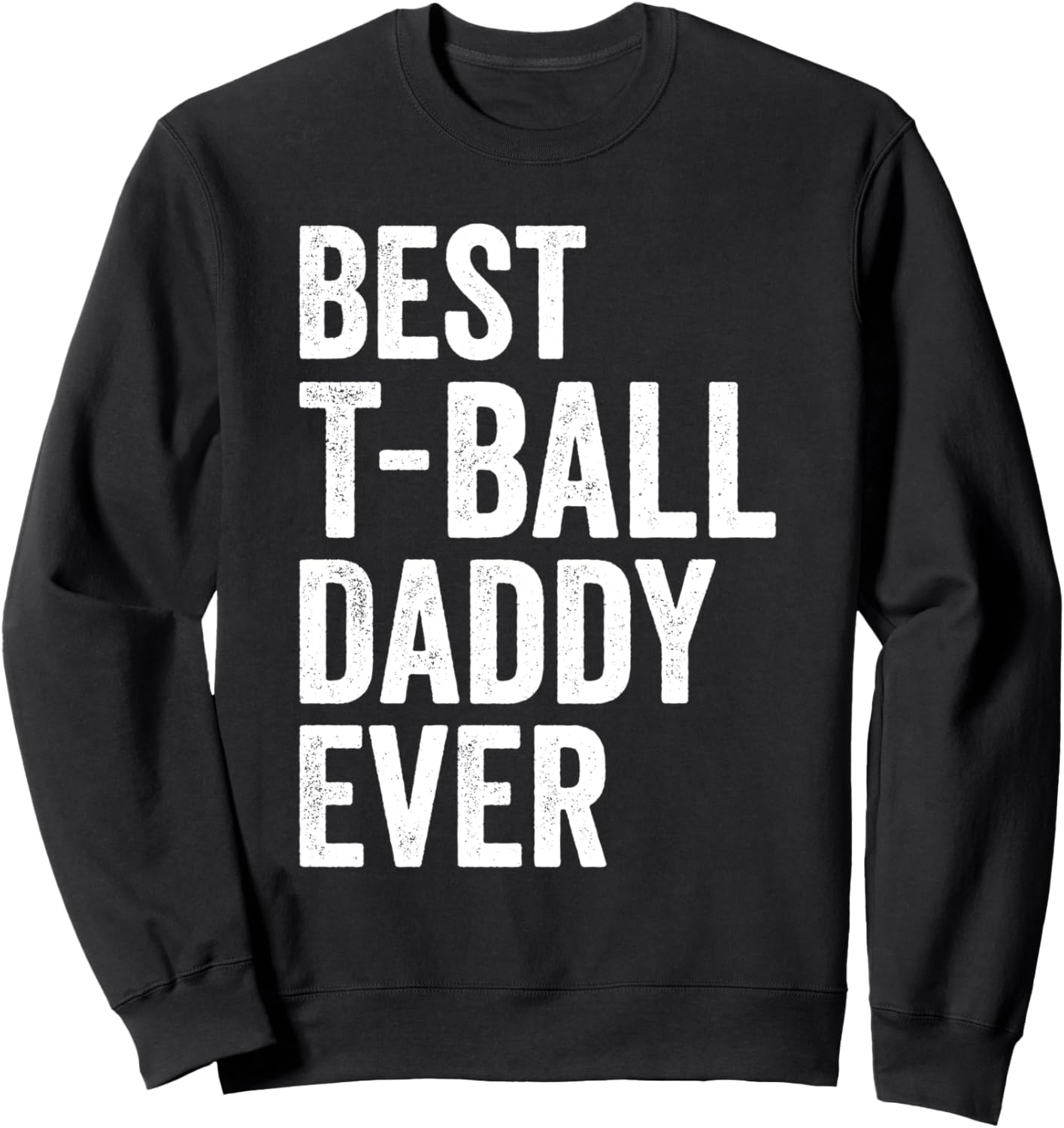 

Лучший папа для игры в ти-бол - толстовка для папы-игрока в ти-бол, черная Teeball Daddy T-Ball Player