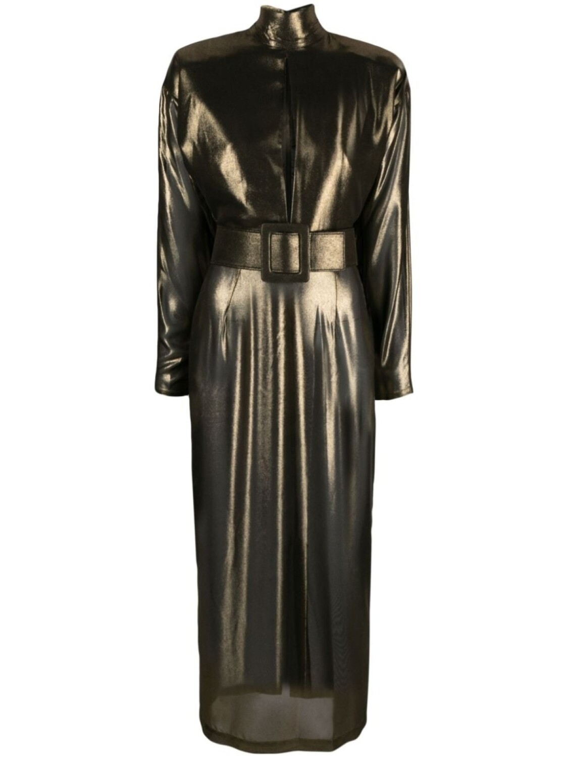 

The New Arrivals Ilkyaz Ozel длинное платье Biba с вырезами, желтый