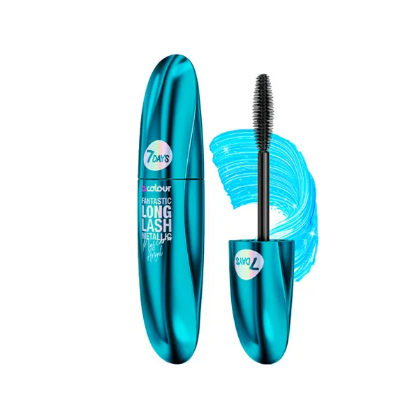 

Цветная тушь Metallic Mascara 7 Days, цвет blue
