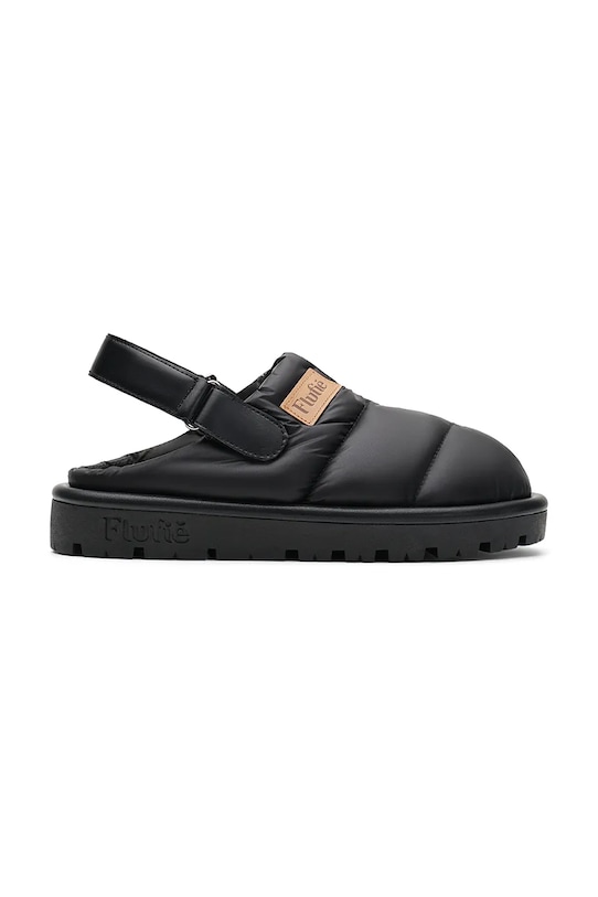 Тапочки Jet Black Flufie, черный