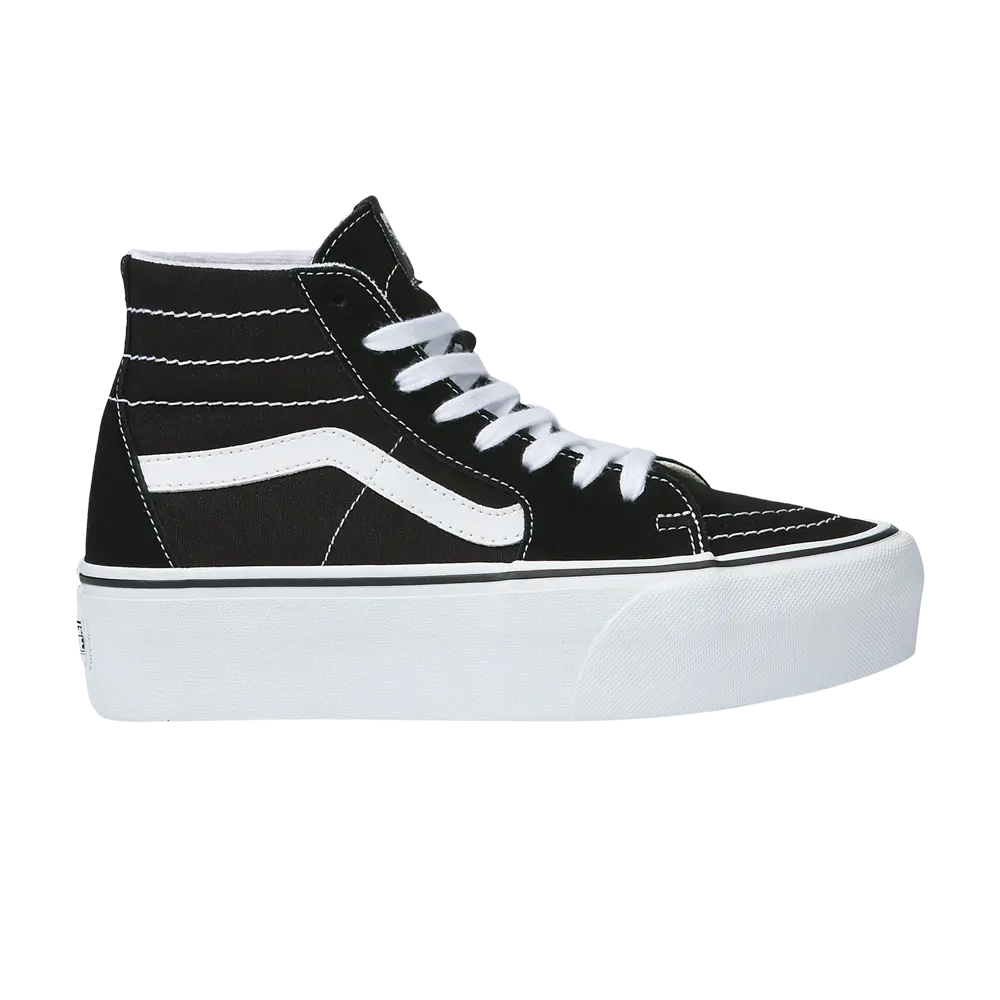 Ботинки Sk8-Hi Tapered Stackform Vans, черный