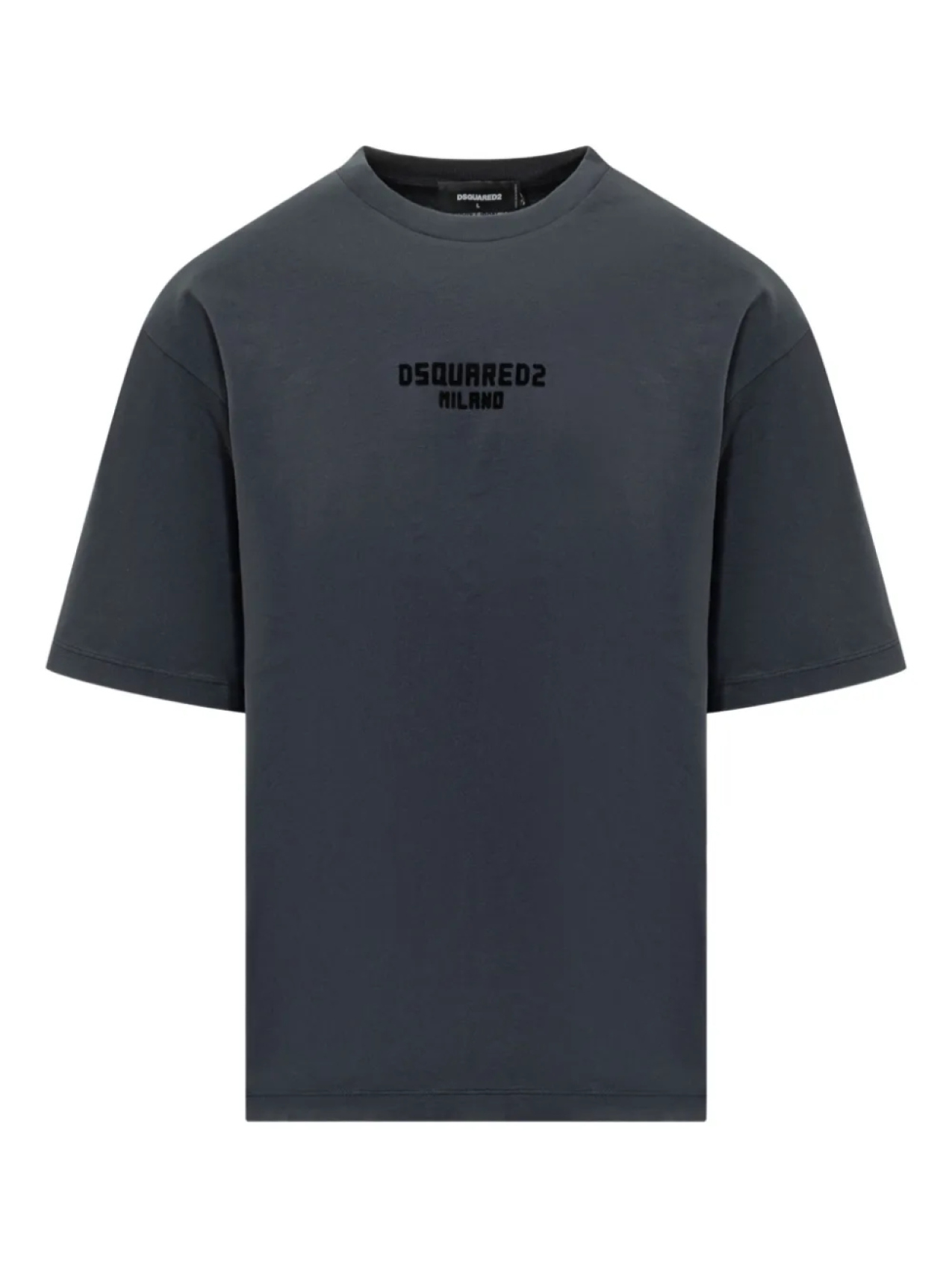

Футболка с тисненым логотипом DSQUARED2, черный